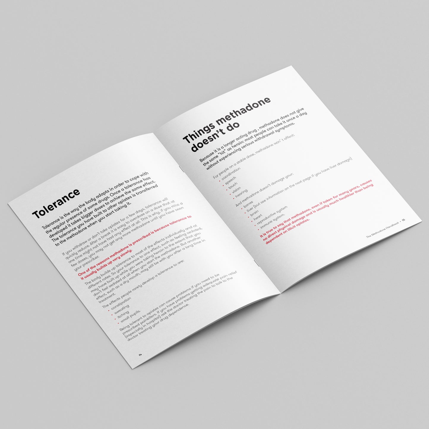 Methadone Handbook (bundle of 10)